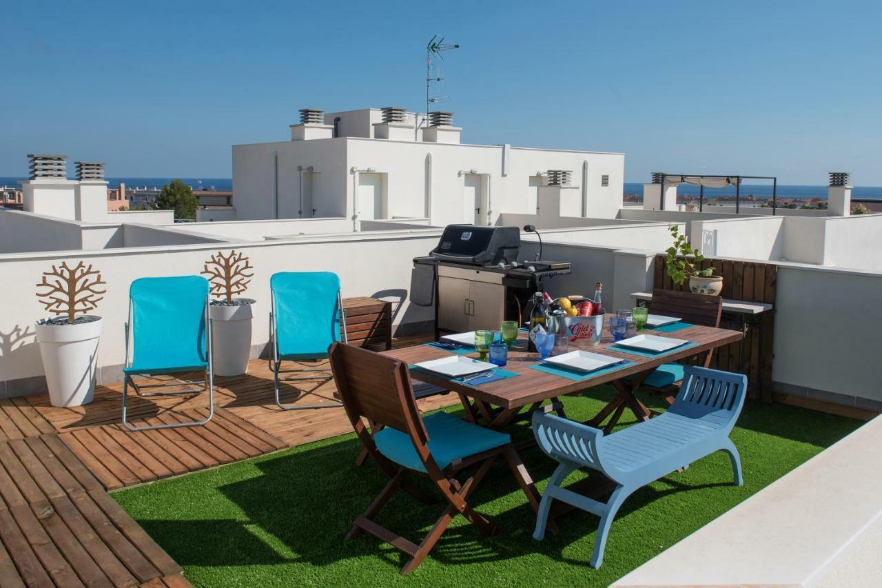 New Apartment With Big Terrace 10 Min Walk To Beach Supermarkets Calafell Eksteriør bilde
