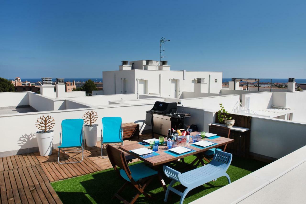 New Apartment With Big Terrace 10 Min Walk To Beach Supermarkets Calafell Eksteriør bilde